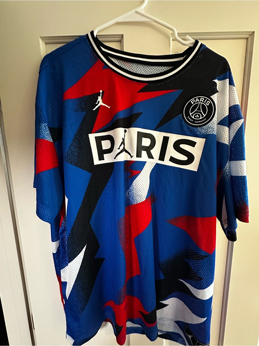 Jordan PSG Graphic Jersey - Blue/Red